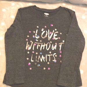 Little girls size 5T long sleeve T-shirt